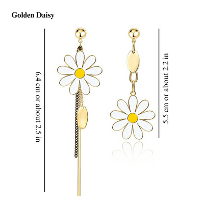 FLORAL BLOSSOM EARRINGS (PAIR)