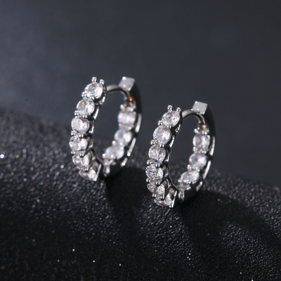 ETERNITY DIAMOND EARRINGS (PAIR)