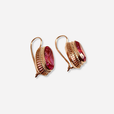 Unique Rose Gold Earrings