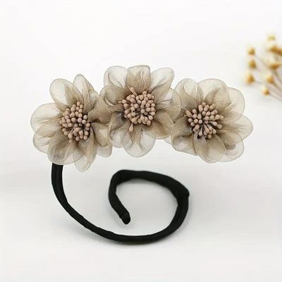 FLORAL HAIR CURLER