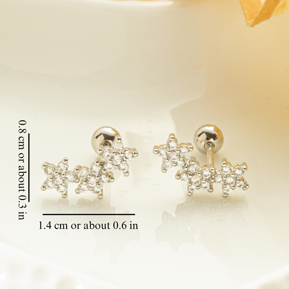EVERLASTING BLOOM EARRINGS (PAIR)