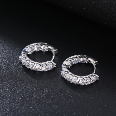 ETERNITY DIAMOND EARRINGS (PAIR)