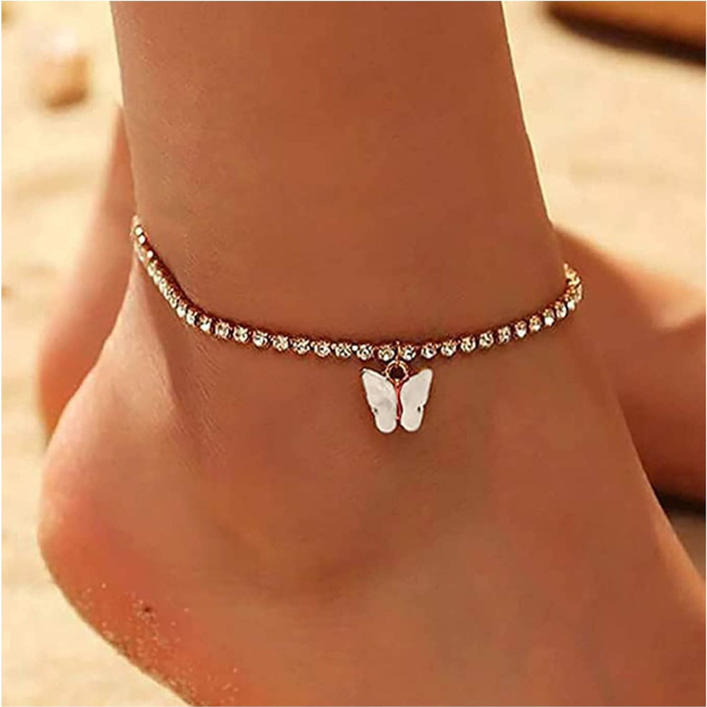 BUTTERFLY GOLD ANKLET