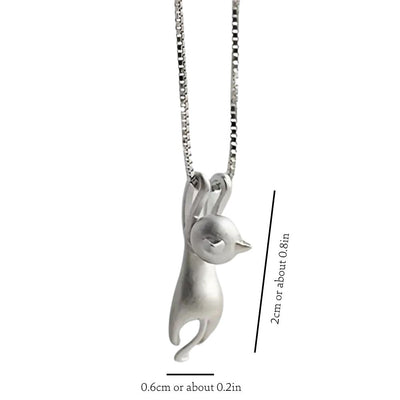 DANGLING KITTY NECKLACE