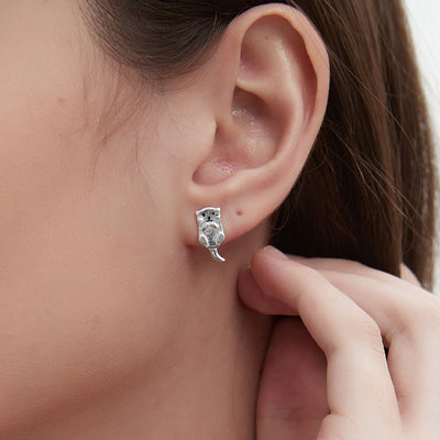 OTTER STUD EARRINGS (PAIR)