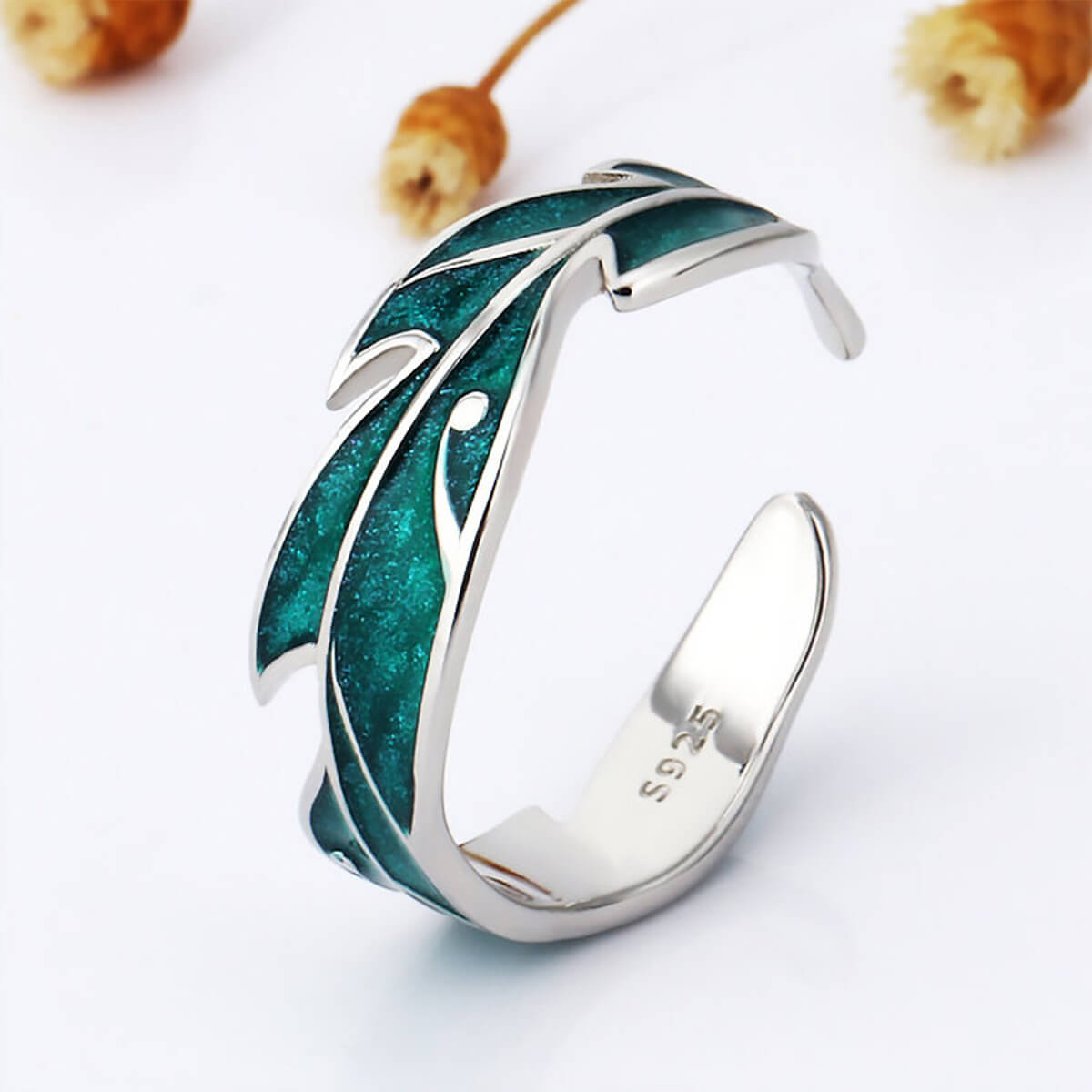 PLANTAIN LEAF RING (ADJUSTABLE)