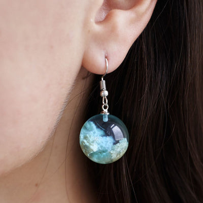 SKY GLOBE EARRINGS (PAIR)