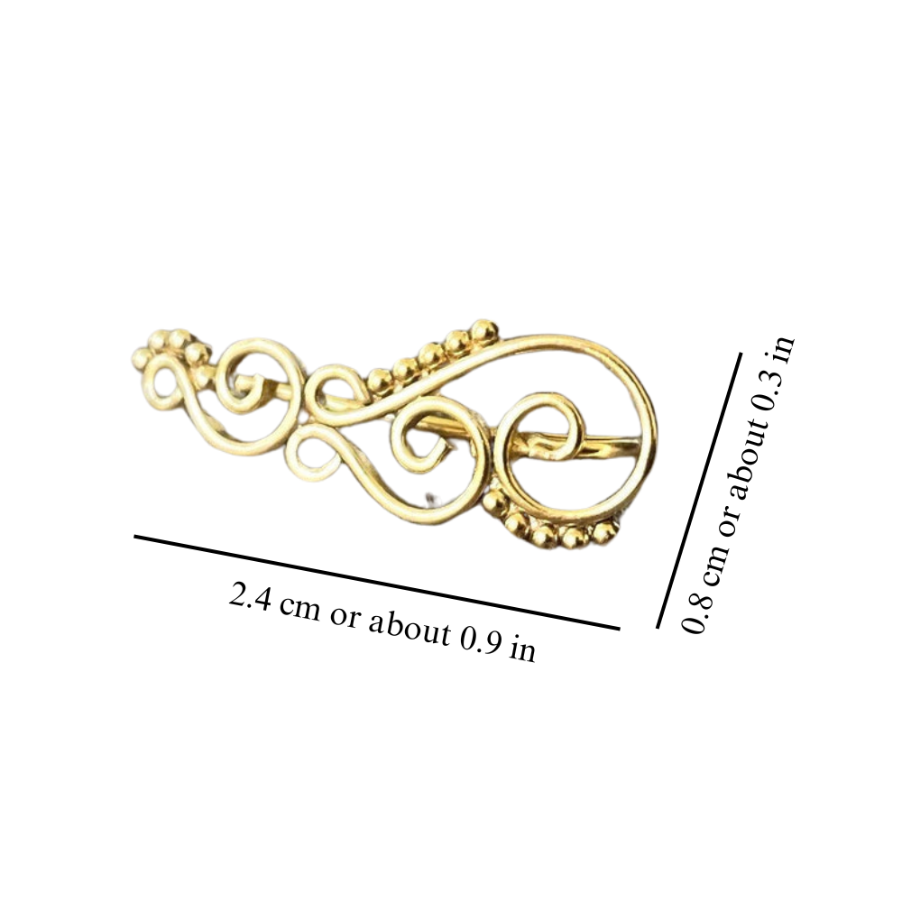 TWISTED VINES EARRINGS (PAIR)