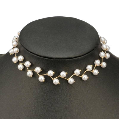 The Talise Pearl Vine Necklace