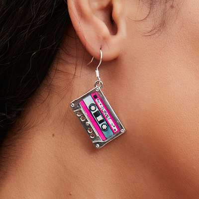 CASSETTE TAPE EARRINGS (PAIR)