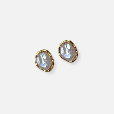 Elegant Pearl Earrings by Sofia