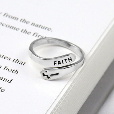 FAITH ADJUSTABLE RING (ADJUSTABLE)