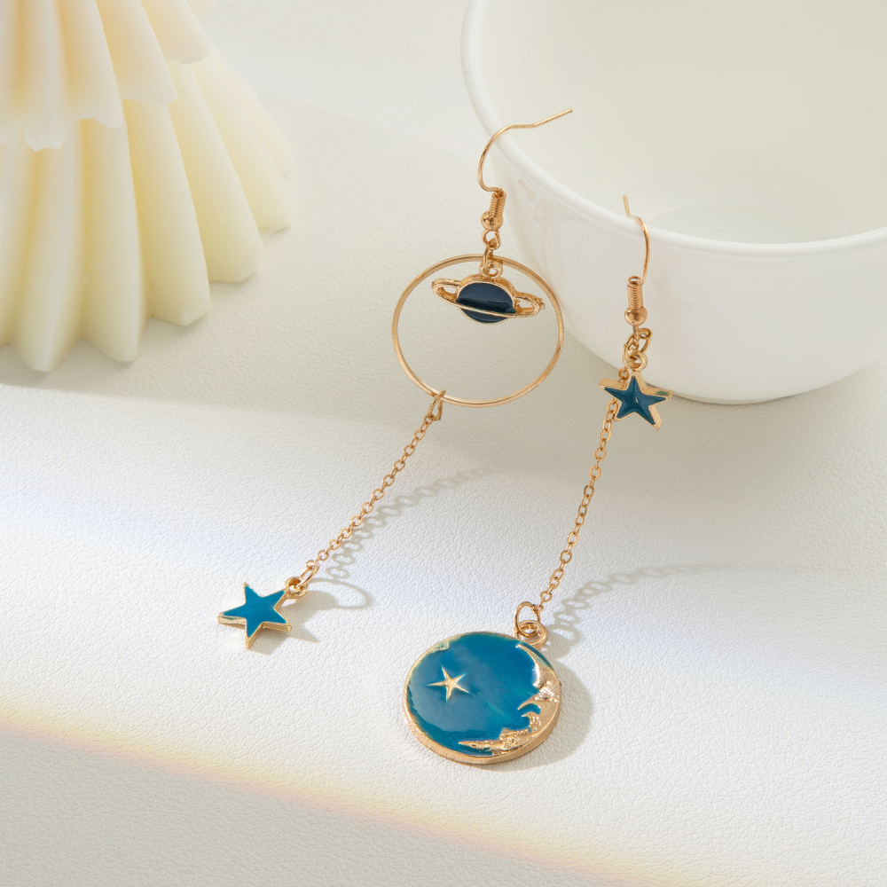 CELESTIAL CHARM EARRINGS (PAIR)