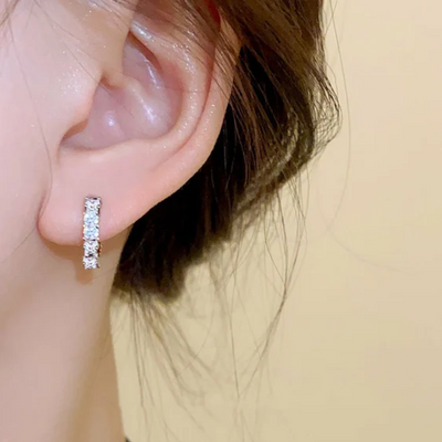 ETERNITY DIAMOND EARRINGS (PAIR)