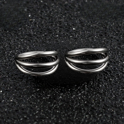 TRIPLE HARMONY HOOPS (PAIR)