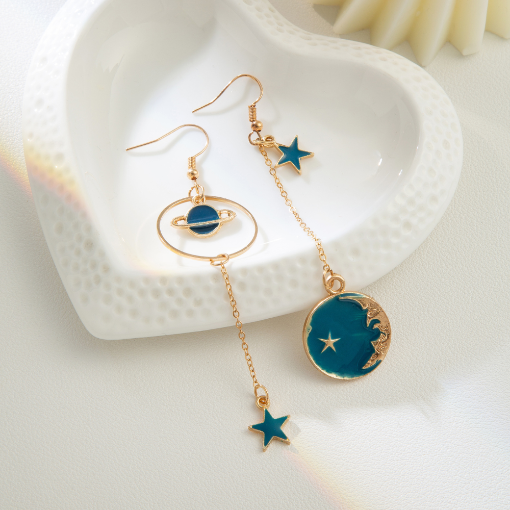 CELESTIAL CHARM EARRINGS (PAIR)