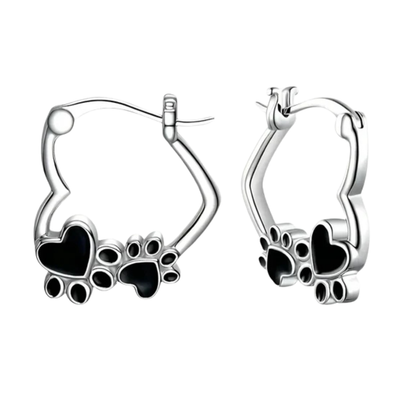 Hensley - Huggie-Creoles with heart & paw | Silver