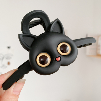 CARTOON CAT HAIR CLIP