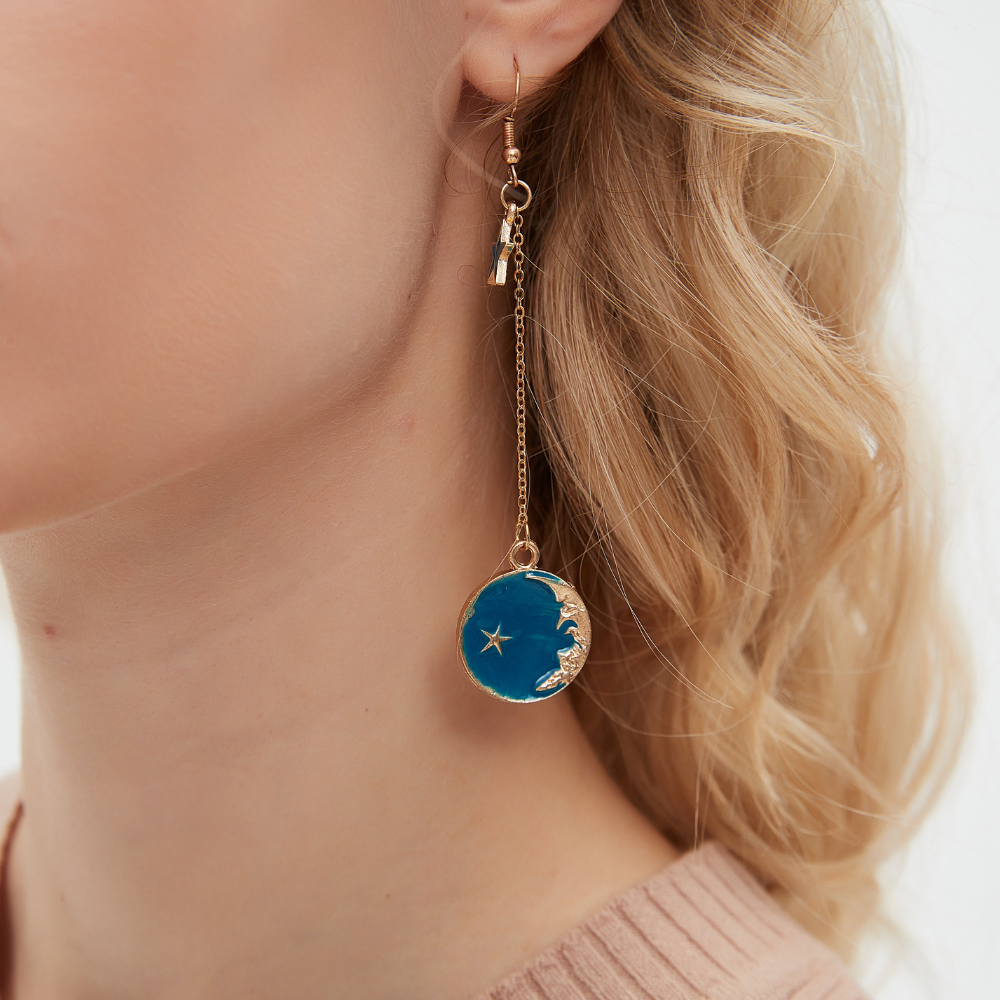CELESTIAL CHARM EARRINGS (PAIR)