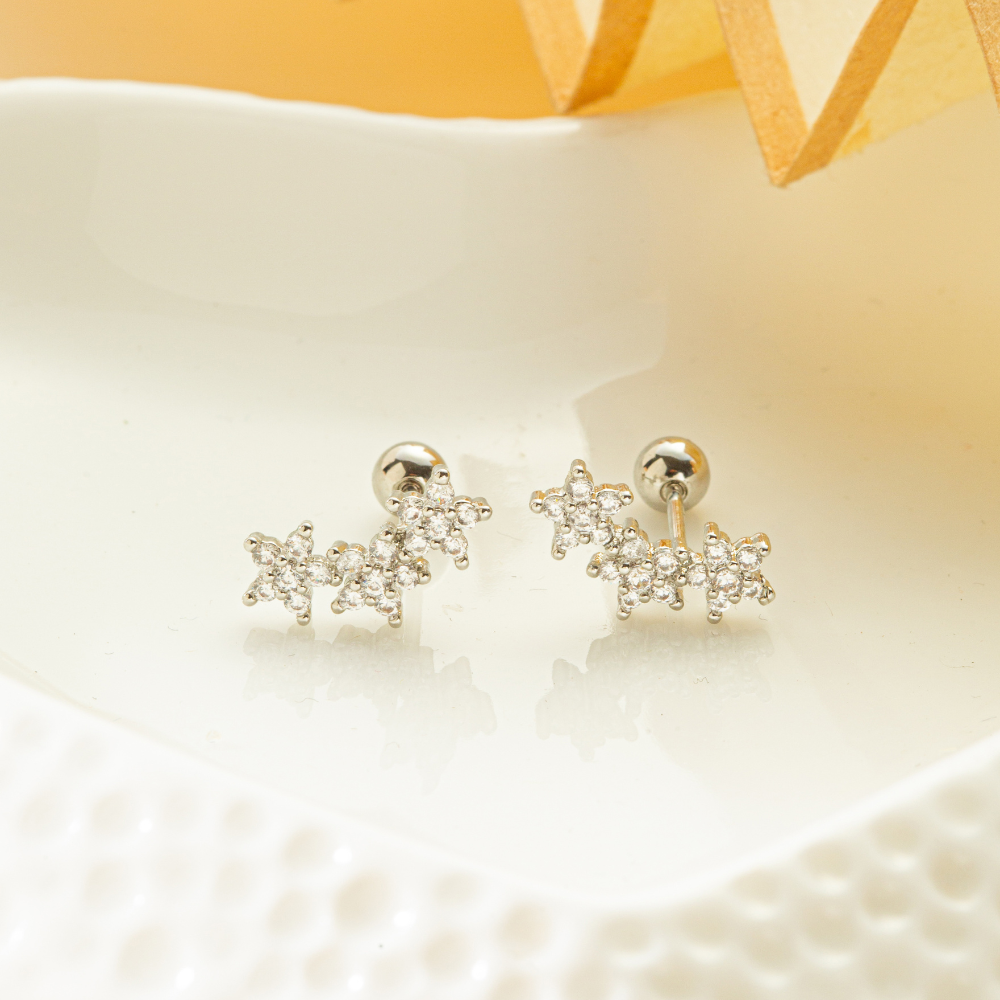 EVERLASTING BLOOM EARRINGS (PAIR)