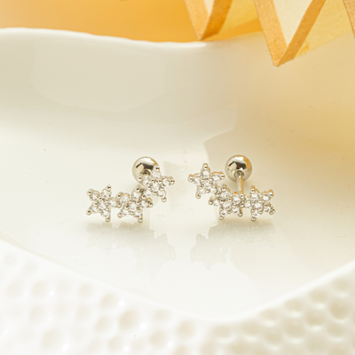 EVERLASTING BLOOM EARRINGS (PAIR)
