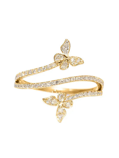 Florette Butterfly Ring