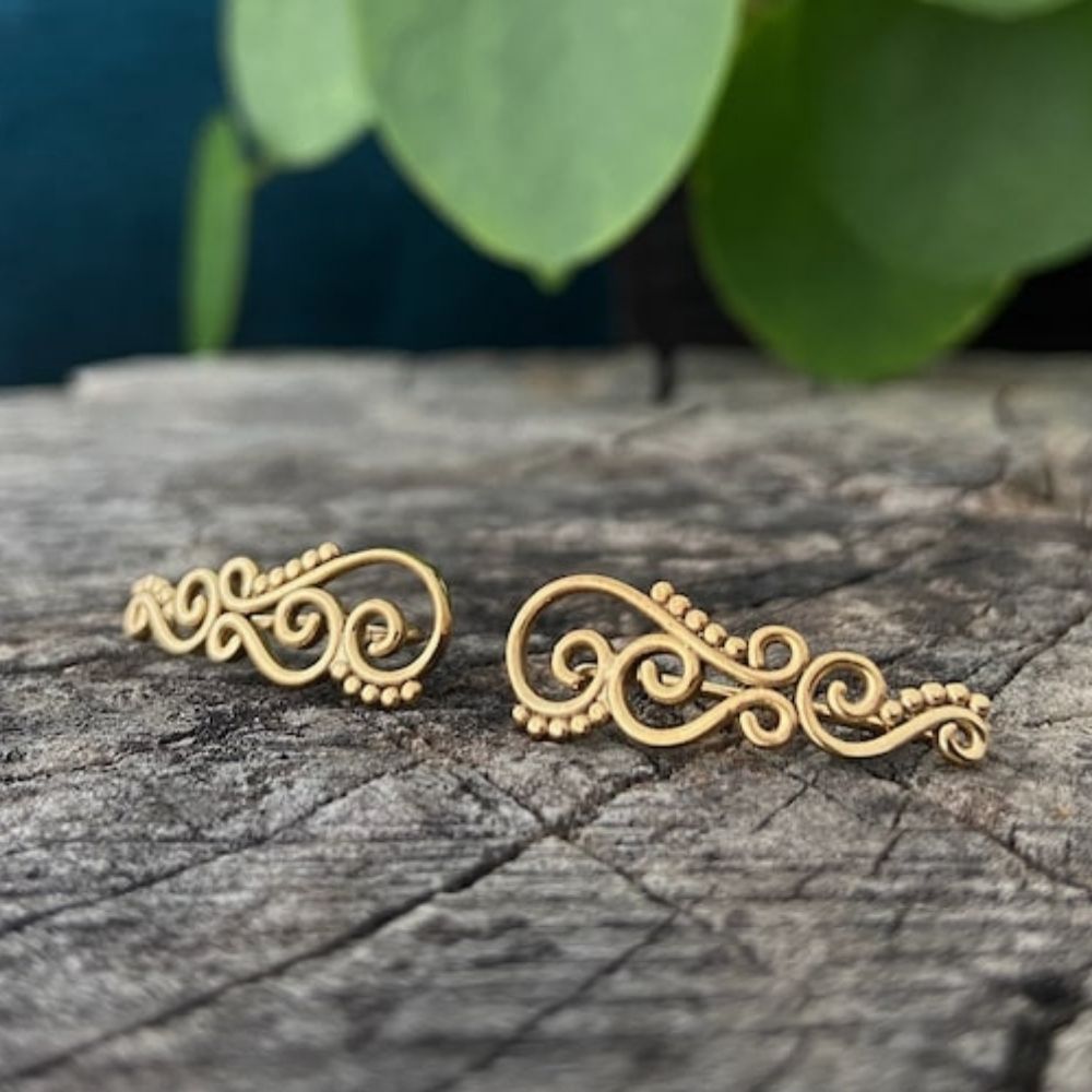 TWISTED VINES EARRINGS (PAIR)