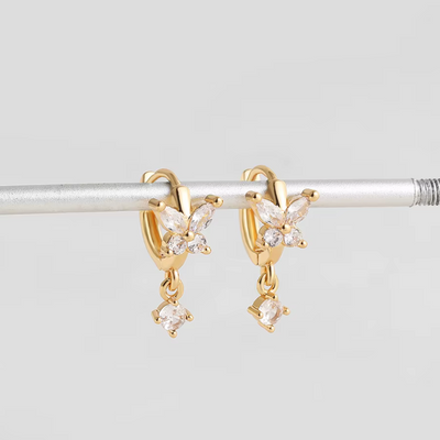 BUTTERFLY KISS EARRINGS (PAIR)