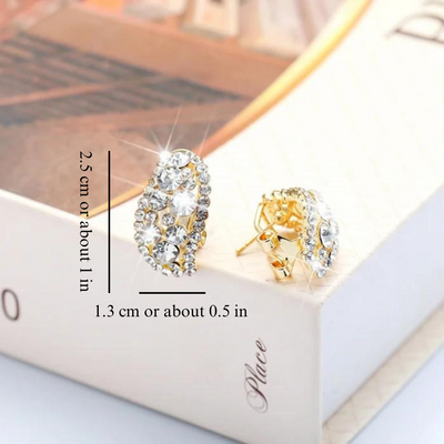 EVERLASTING DIAMOND HOOPS (PAIR)