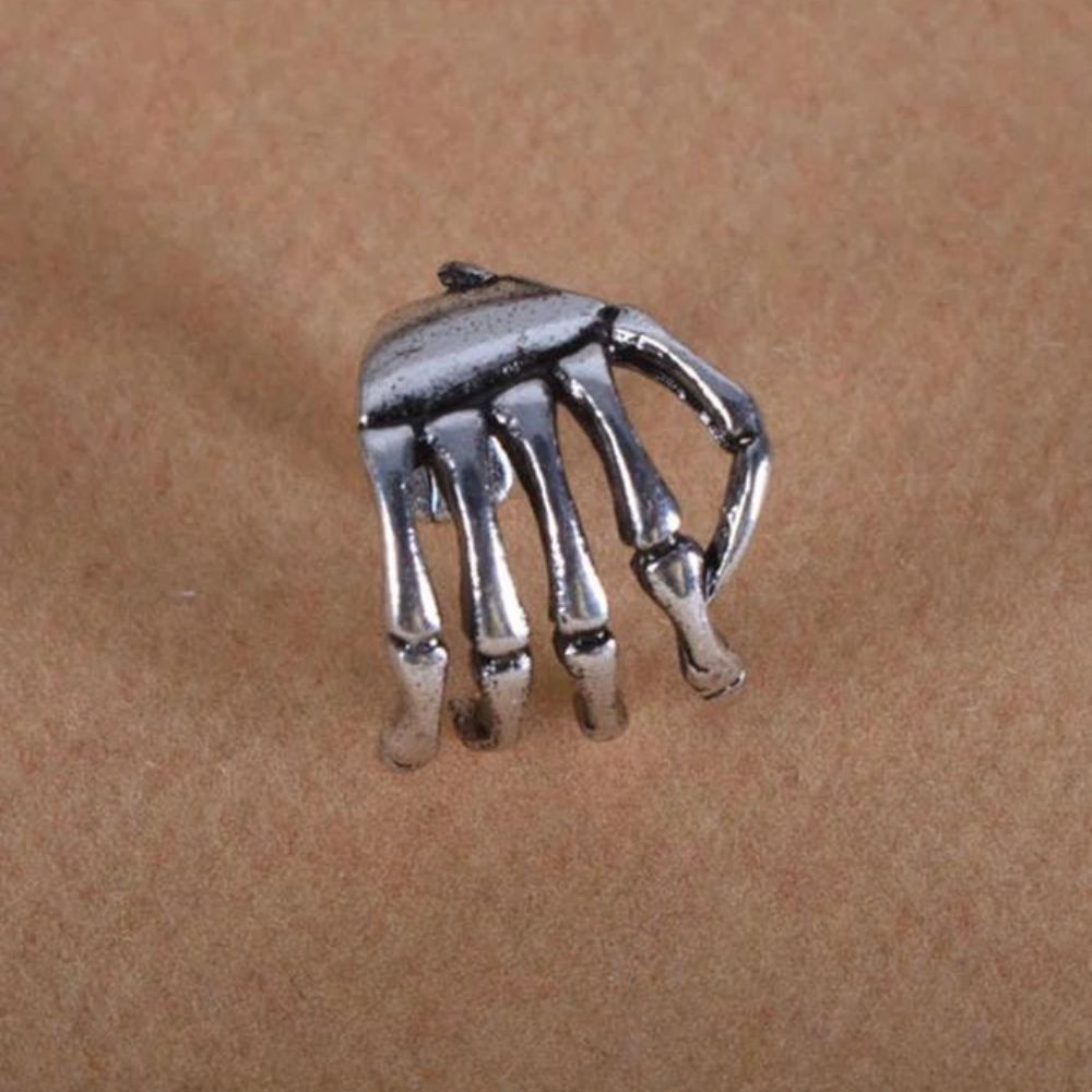CHIC SKELETON HAND EAR CUFFS (PAIR)