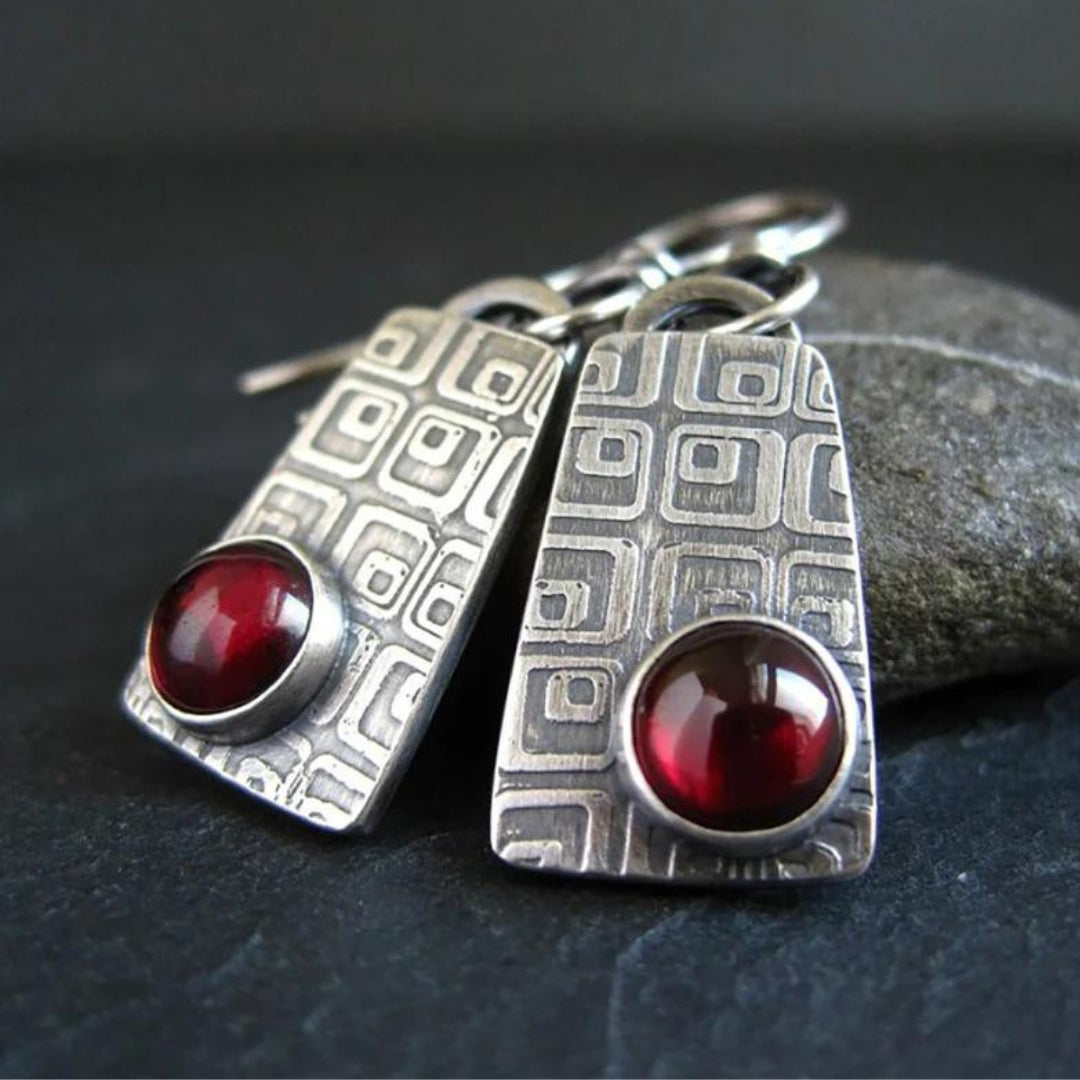 Boho  with Ruby in Silver