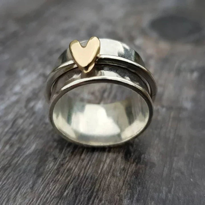 Classic - Heart Silver Ring