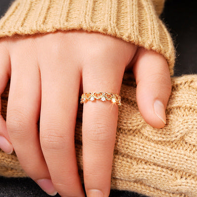 Belle Éternelle Heart Ring