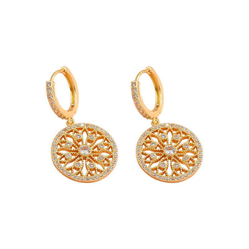 Felicity's Kaleidoscope Gold Plated Earrings