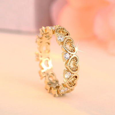 Belle Éternelle Heart Ring