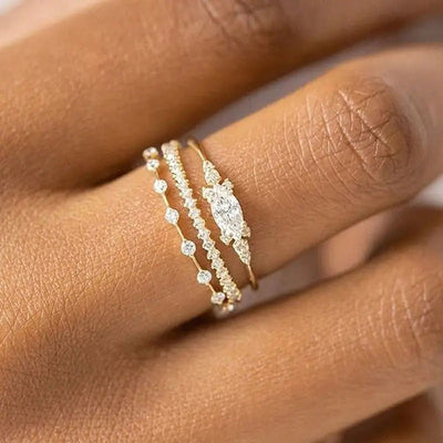 Seraphine Princess Ring Set