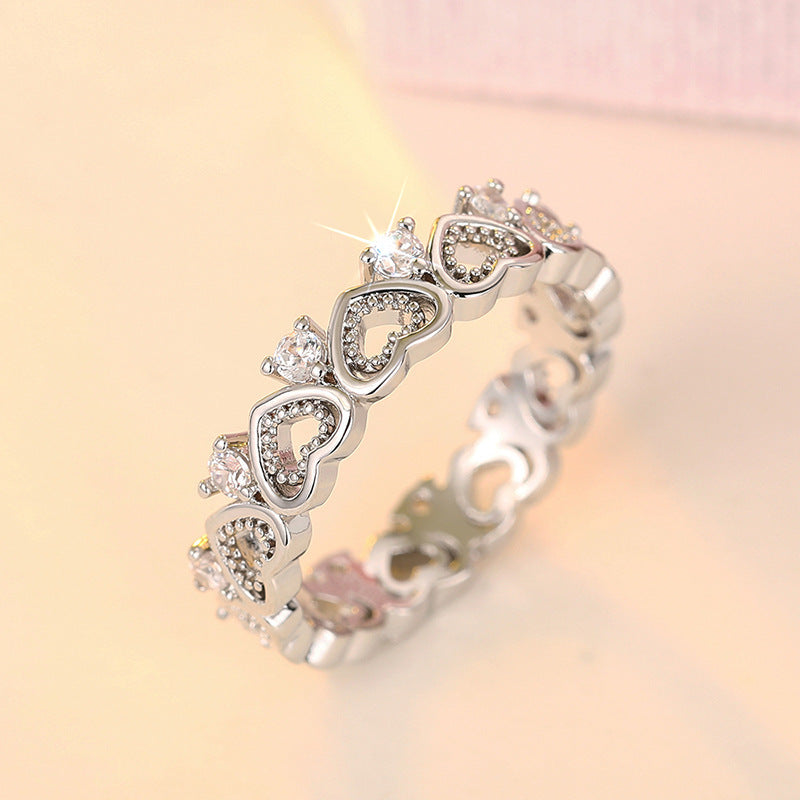 Belle Éternelle Heart Ring