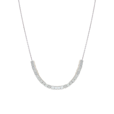 Emilia Silver Link Necklace