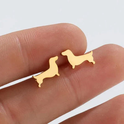 Roof dog bolt earrings - Norah | Silver and Gold