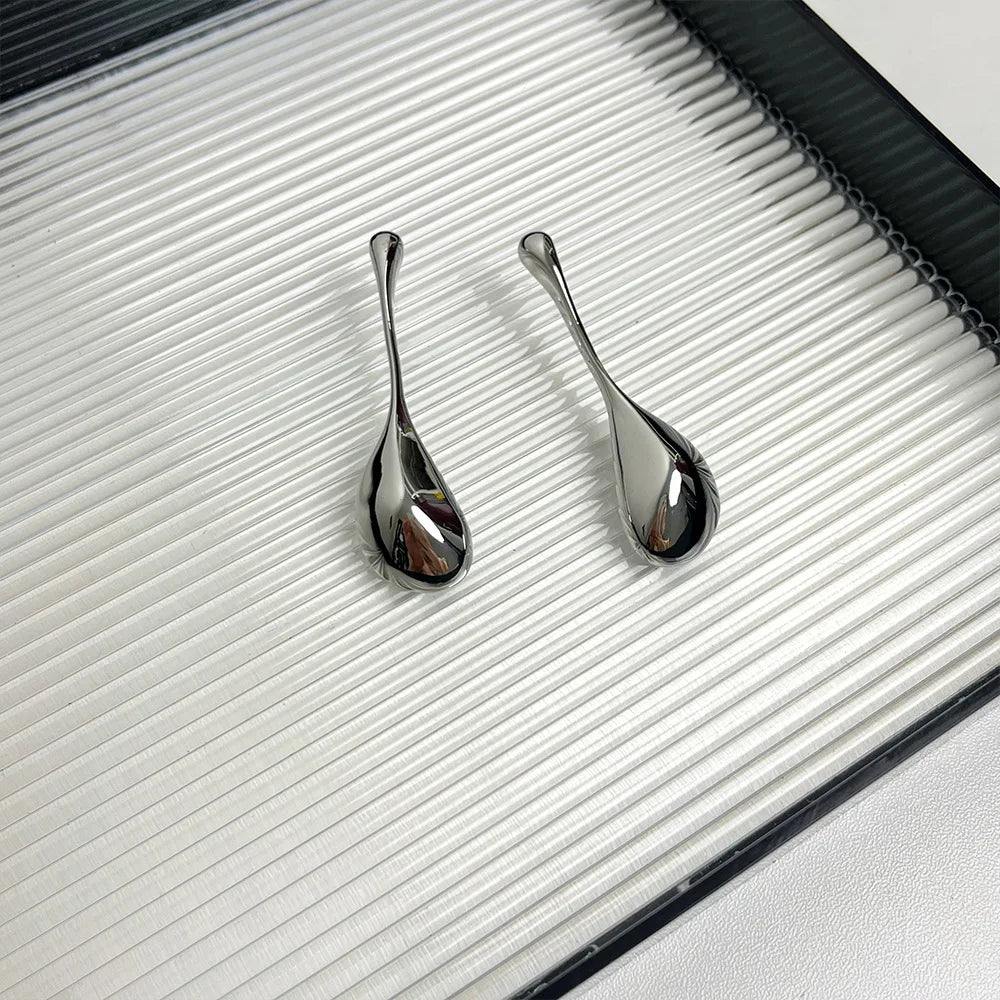 Long Irregular Droplet Earrings