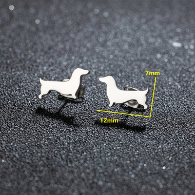Roof dog bolt earrings - Norah | Silver and Gold