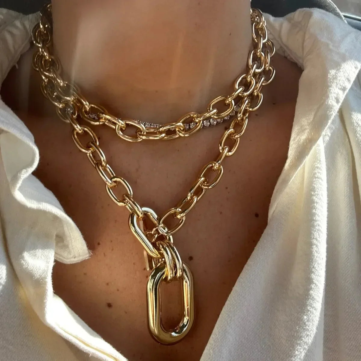 Gold Stainless Steel Chain