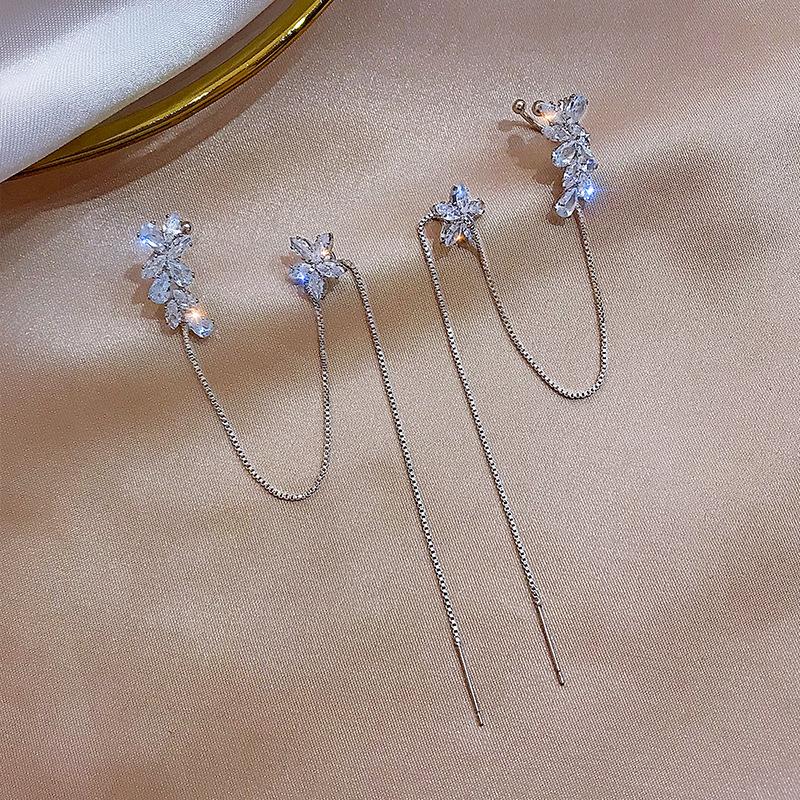 Spring Blossom Threader Earrings