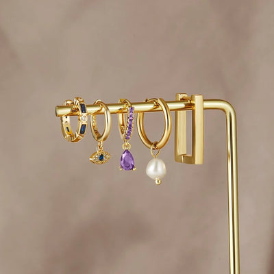 Eye luck earrings