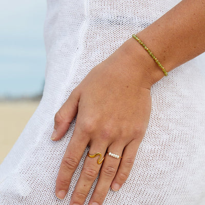 Natural Pearls Ring
