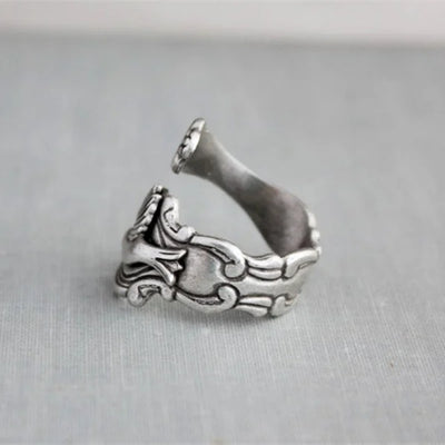 Rylee - Kolibri blossom ring in silver