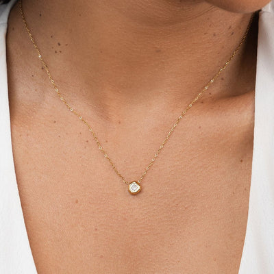 Crystal & Gold Necklace