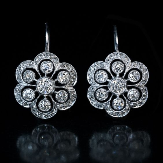 Vintage Crystal Mandala Silver