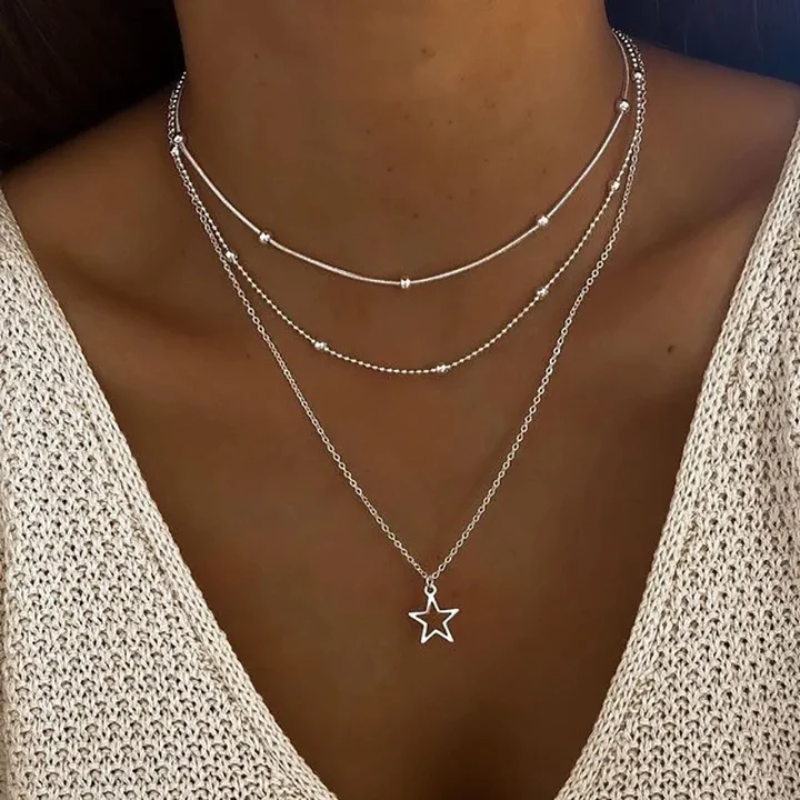 Radiance - Vintage Star Necklace