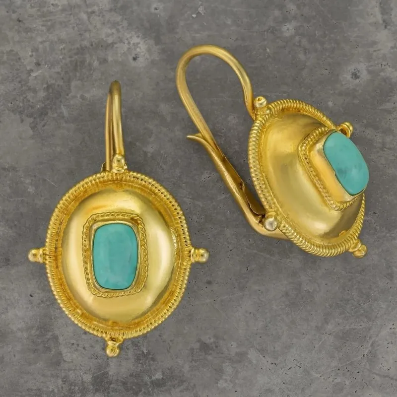 Vintage Golden Turquoise